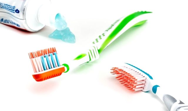 今日のラッキーアイテム「歯ブラシ」