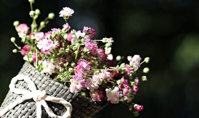 今日のラッキーアイテム「花束」